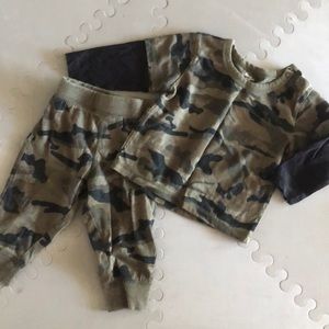 Camouflage set. 6-12M